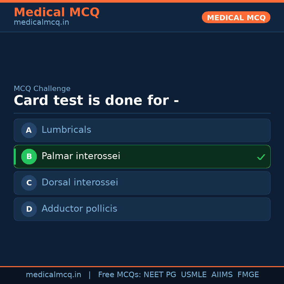 MCQ share card